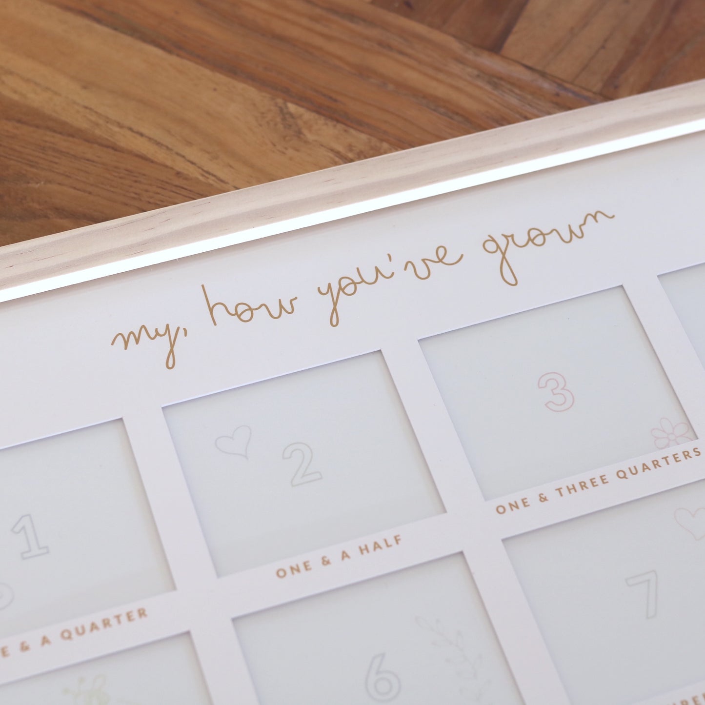 Marnie's My How You've Grown Frame (Years 1 - 4)