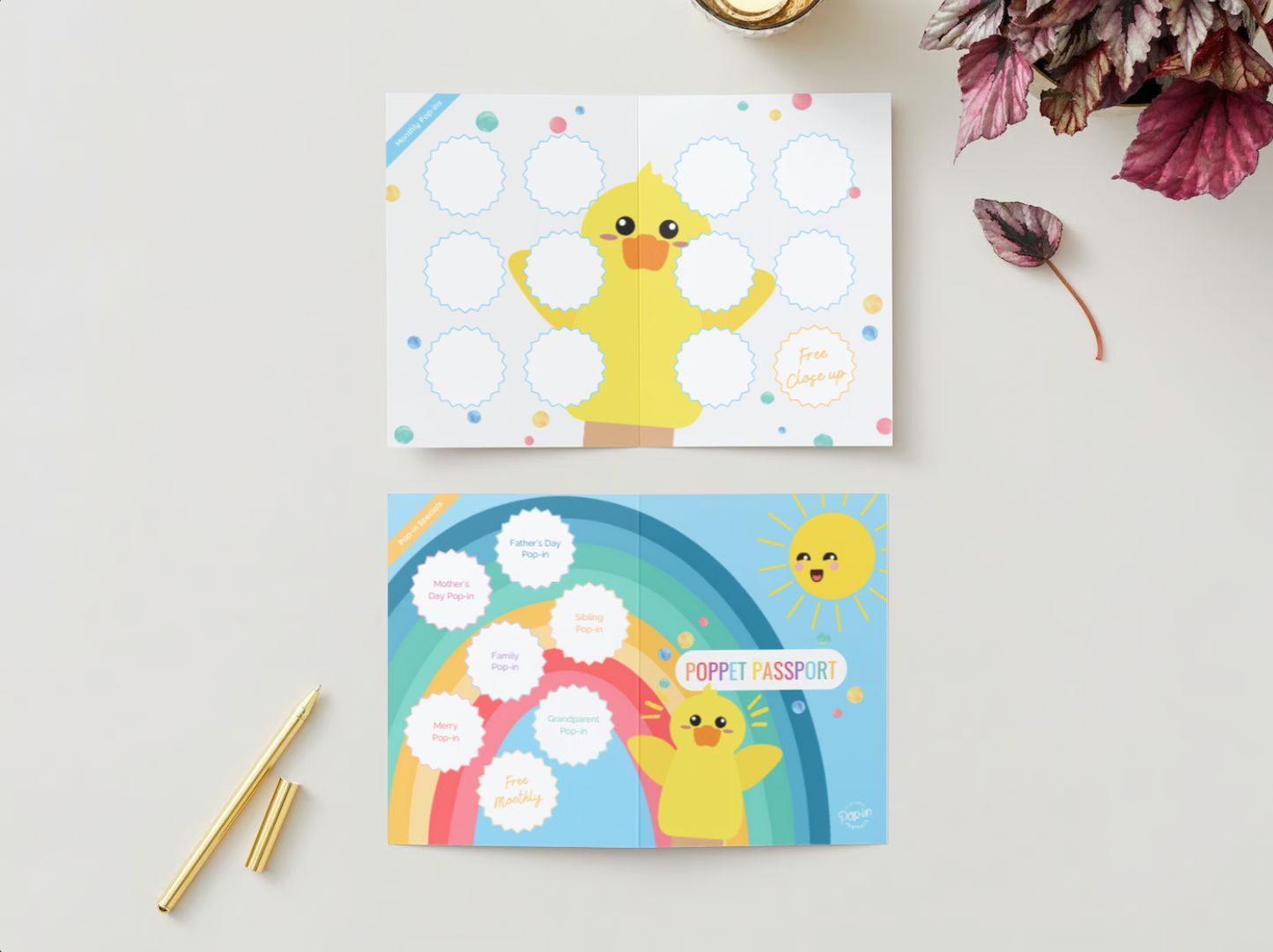 Poppet passports (for Photographers)