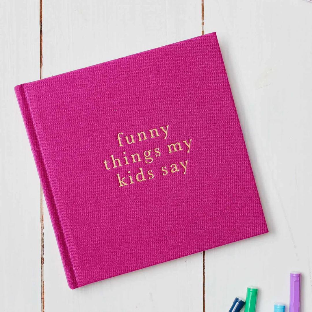 'Funny Things My Kids Say' Journal