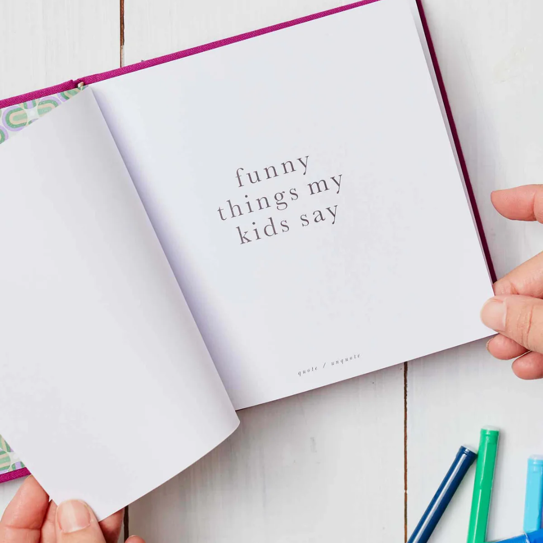 'Funny Things My Kids Say' Journal