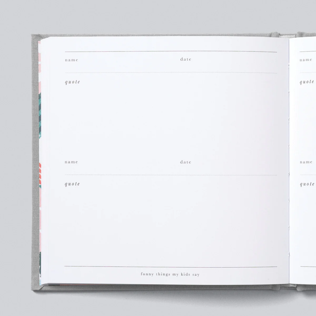 'Funny Things My Kids Say' Journal