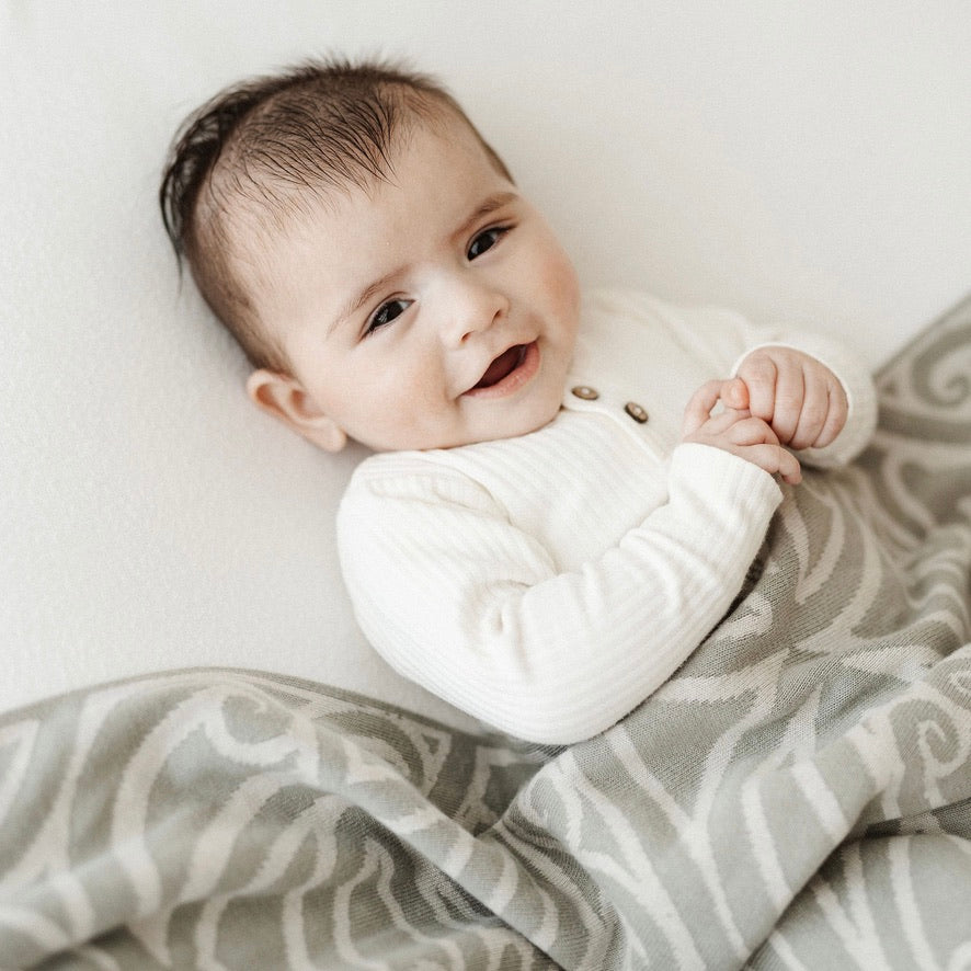 Mohimohi Woven Pēpi Blanket | Huruwhenua