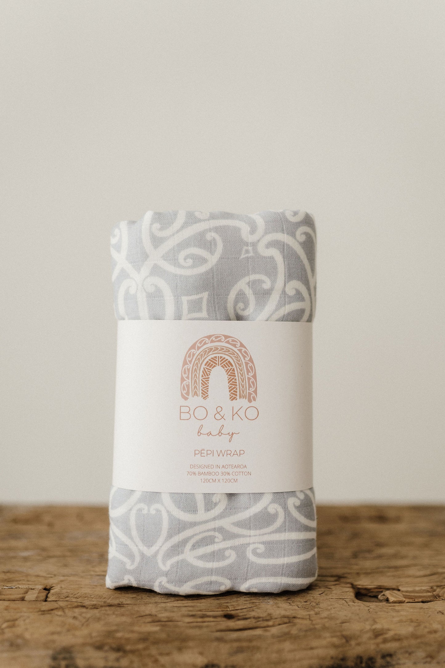 Te Pātiki Pēpi Wrap - Blue