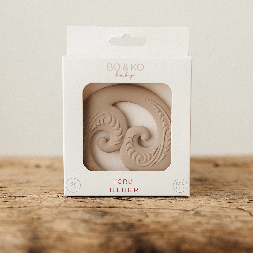 Koru Teether - Latte
