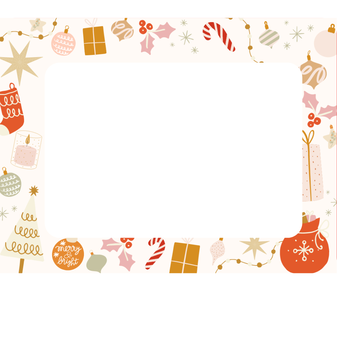 Nana's Xmas Fridge Frame