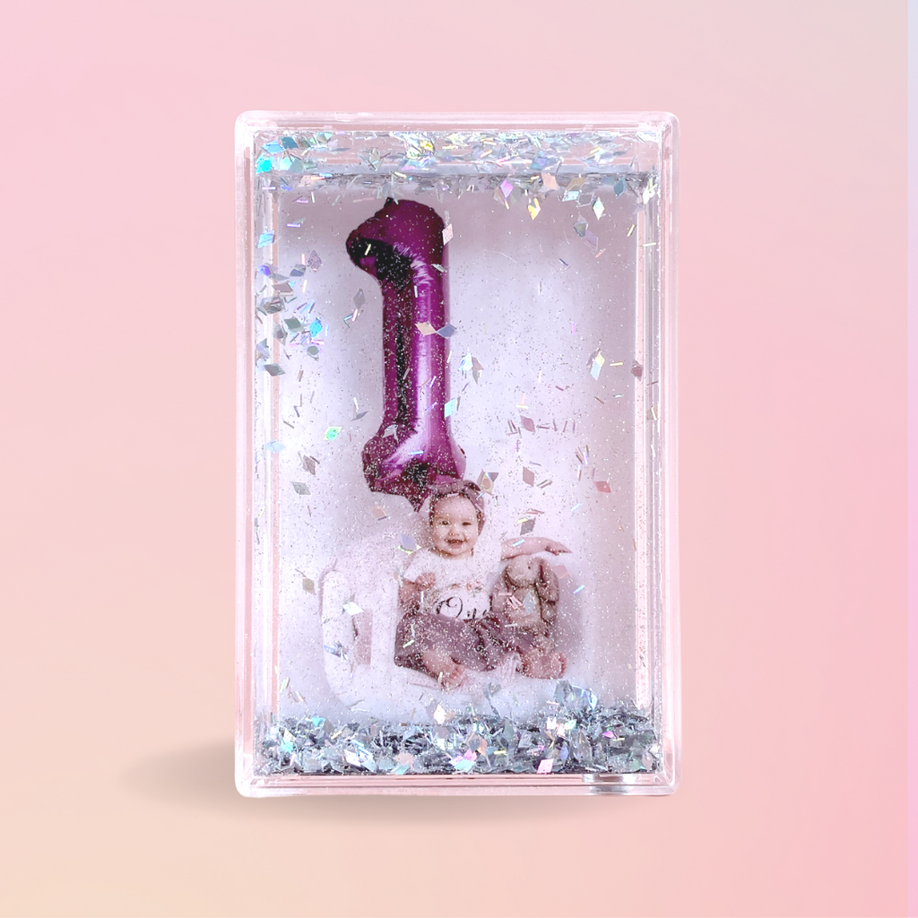 Gigi's glitter photo block