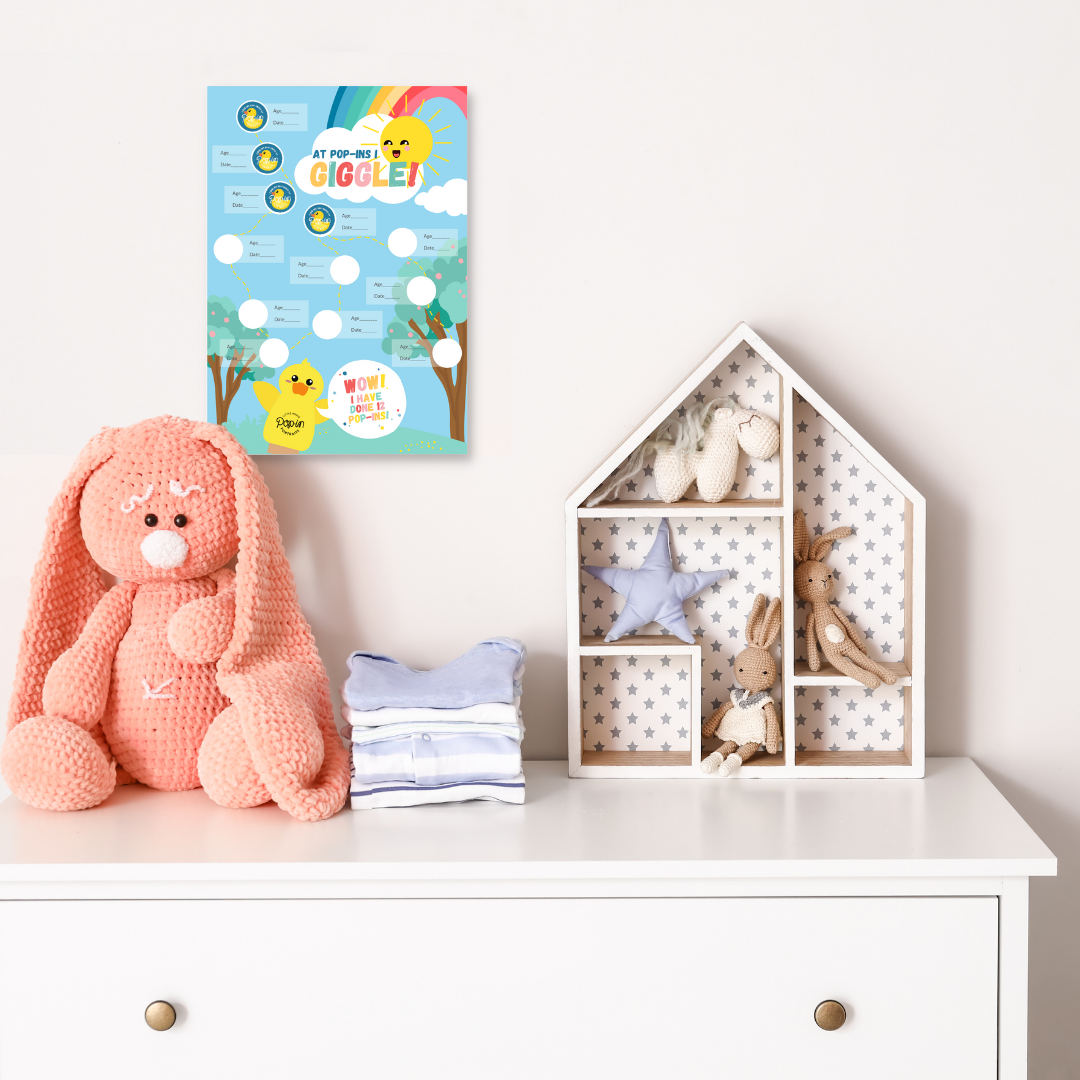 Annie's 12 Month Sticker Chart